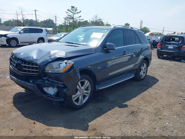 Продаж на аукціоні авто 2012 Mercedes-benz Ml 350 4matic, vin: 4JGDA5HB4CA024152, номер лоту: 45663581