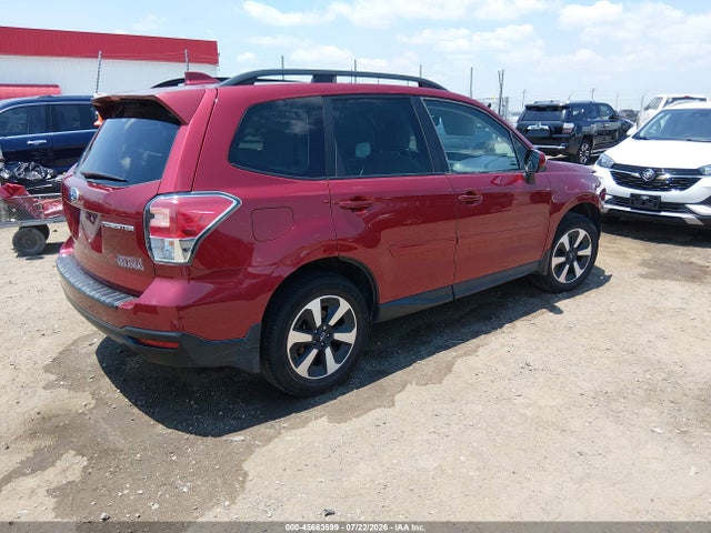 45663599 :رقم المزاد ، JF2SJAGC0JH406389 vin ، 2018 Subaru Forester 2.5i Premium مزاد بيع