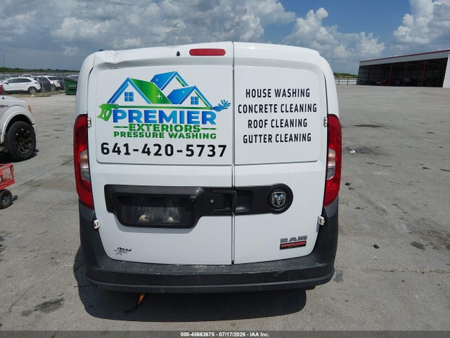 2016 Ram Promaster City Tradesman მანქანა იყიდება აუქციონზე, vin: ZFBERFAT6G6C49990, აუქციონის ნომერი: 45663675