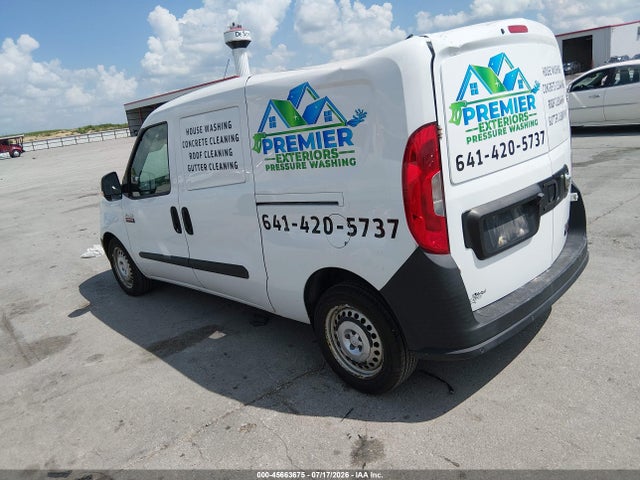 2016 Ram Promaster City Tradesman მანქანა იყიდება აუქციონზე, vin: ZFBERFAT6G6C49990, აუქციონის ნომერი: 45663675