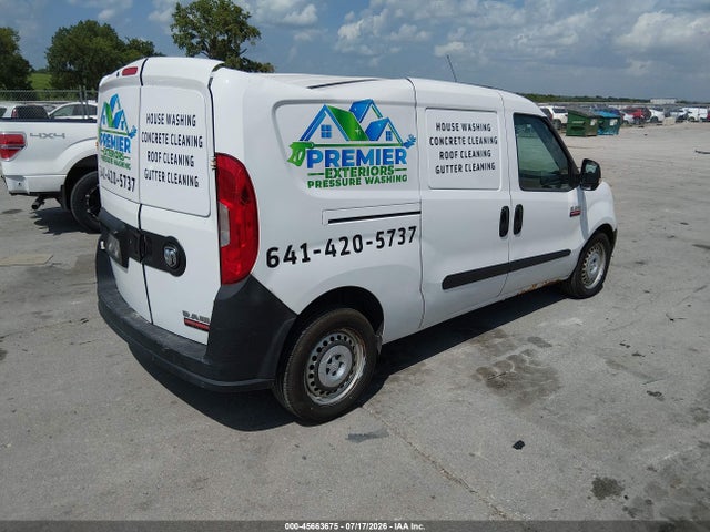 2016 Ram Promaster City Tradesman მანქანა იყიდება აუქციონზე, vin: ZFBERFAT6G6C49990, აუქციონის ნომერი: 45663675