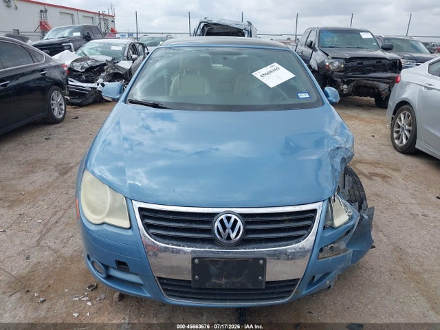 2008 Volkswagen Eos Komfort მანქანა იყიდება აუქციონზე, vin: WVWBA71F28V035557, აუქციონის ნომერი: 45663676