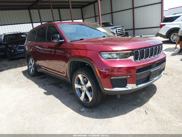 2021 Jeep Grand Cherokee L Limited 4x4 მანქანა იყიდება აუქციონზე, vin: 1C4RJKBG3M8206902, აუქციონის ნომერი: 45663686