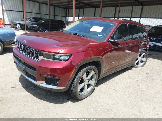 2021 Jeep Grand Cherokee L Limited 4x4 მანქანა იყიდება აუქციონზე, vin: 1C4RJKBG3M8206902, აუქციონის ნომერი: 45663686