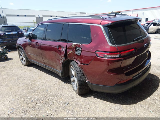 2021 Jeep Grand Cherokee L Limited 4x4 მანქანა იყიდება აუქციონზე, vin: 1C4RJKBG3M8206902, აუქციონის ნომერი: 45663686