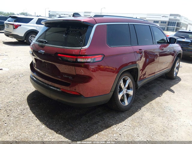 2021 Jeep Grand Cherokee L Limited 4x4 მანქანა იყიდება აუქციონზე, vin: 1C4RJKBG3M8206902, აუქციონის ნომერი: 45663686