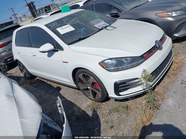 2019 Volkswagen Golf Gti 2.0t Autobahn/2.0t Rabbit Edition/2.0t S/2.0t Se მანქანა იყიდება აუქციონზე, vin: 3VW6T7AU3KM016363, აუქციონის ნომერი: 45663696