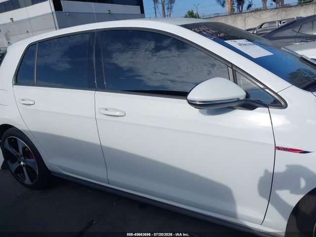 2019 Volkswagen Golf Gti 2.0t Autobahn/2.0t Rabbit Edition/2.0t S/2.0t Se მანქანა იყიდება აუქციონზე, vin: 3VW6T7AU3KM016363, აუქციონის ნომერი: 45663696