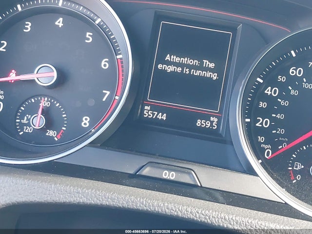 2019 Volkswagen Golf Gti 2.0t Autobahn/2.0t Rabbit Edition/2.0t S/2.0t Se მანქანა იყიდება აუქციონზე, vin: 3VW6T7AU3KM016363, აუქციონის ნომერი: 45663696
