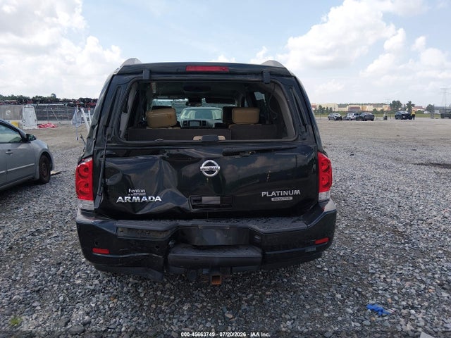 45663749 :رقم المزاد ، 5N1BA0NC8FN615203 vin ، 2015 Nissan Armada Platinum مزاد بيع