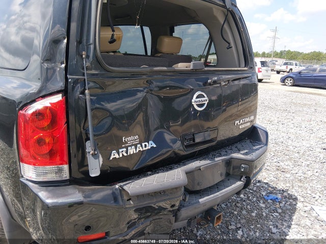45663749 :رقم المزاد ، 5N1BA0NC8FN615203 vin ، 2015 Nissan Armada Platinum مزاد بيع