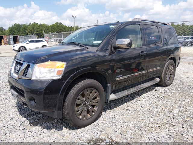 45663749 :رقم المزاد ، 5N1BA0NC8FN615203 vin ، 2015 Nissan Armada Platinum مزاد بيع