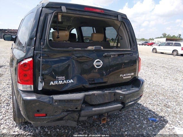45663749 :رقم المزاد ، 5N1BA0NC8FN615203 vin ، 2015 Nissan Armada Platinum مزاد بيع