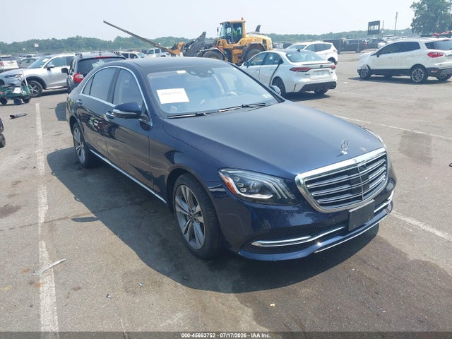 Продаж на аукціоні авто 2020 Mercedes-benz S 450 4matic, vin: WDDUG6EB7LA520629, номер лоту: 45663752