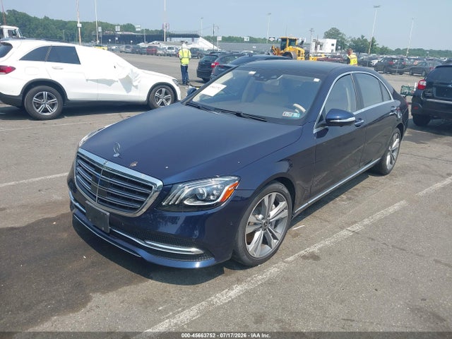 Продаж на аукціоні авто 2020 Mercedes-benz S 450 4matic, vin: WDDUG6EB7LA520629, номер лоту: 45663752
