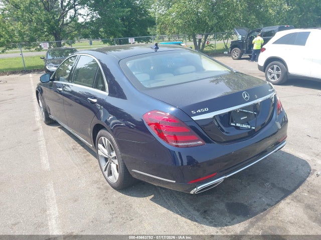 Продаж на аукціоні авто 2020 Mercedes-benz S 450 4matic, vin: WDDUG6EB7LA520629, номер лоту: 45663752