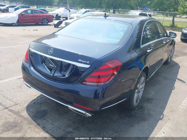 Продаж на аукціоні авто 2020 Mercedes-benz S 450 4matic, vin: WDDUG6EB7LA520629, номер лоту: 45663752