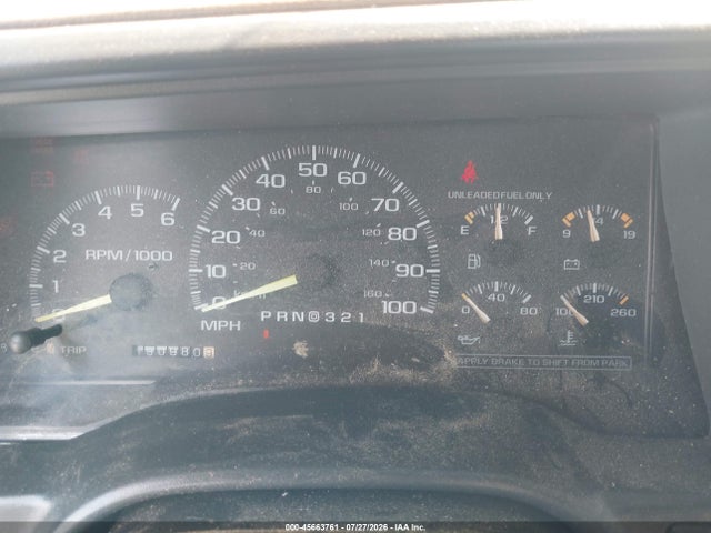 Aukcja sprzedaży 1997 Chevrolet Suburban 1500, vin: 1GNEC16R7VJ442744, numer aukcji: 45663761