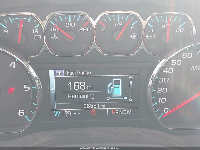 2016 Chevrolet Silverado 1500 Lt მანქანა იყიდება აუქციონზე, vin: 3GCUKREC7GG221152, აუქციონის ნომერი: 45663762