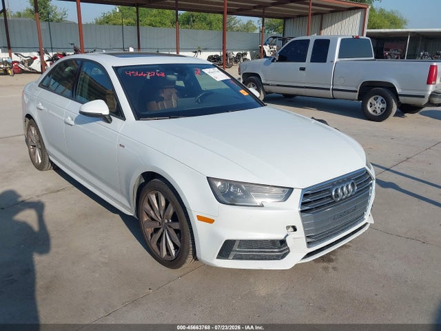 2018 Audi A4 2.0t Tech Ultra Premium/2.0t Ultra Premium მანქანა იყიდება აუქციონზე, vin: WAUKMAF41JA040254, აუქციონის ნომერი: 45663768