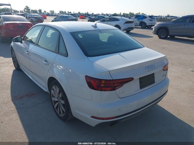 2018 Audi A4 2.0t Tech Ultra Premium/2.0t Ultra Premium მანქანა იყიდება აუქციონზე, vin: WAUKMAF41JA040254, აუქციონის ნომერი: 45663768