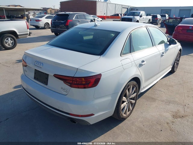 2018 Audi A4 2.0t Tech Ultra Premium/2.0t Ultra Premium მანქანა იყიდება აუქციონზე, vin: WAUKMAF41JA040254, აუქციონის ნომერი: 45663768