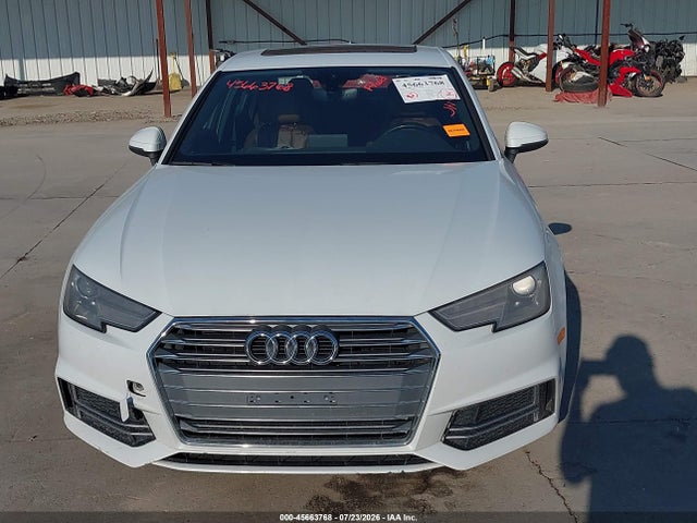 2018 Audi A4 2.0t Tech Ultra Premium/2.0t Ultra Premium მანქანა იყიდება აუქციონზე, vin: WAUKMAF41JA040254, აუქციონის ნომერი: 45663768