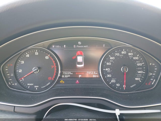 2018 Audi A4 2.0t Tech Ultra Premium/2.0t Ultra Premium მანქანა იყიდება აუქციონზე, vin: WAUKMAF41JA040254, აუქციონის ნომერი: 45663768