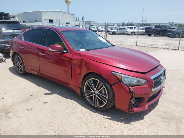 Продаж на аукціоні авто 2015 Infiniti Q50 Premium/sport, vin: JN1BV7AP6FM344435, номер лоту: 45663877