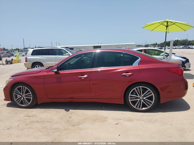 Продаж на аукціоні авто 2015 Infiniti Q50 Premium/sport, vin: JN1BV7AP6FM344435, номер лоту: 45663877