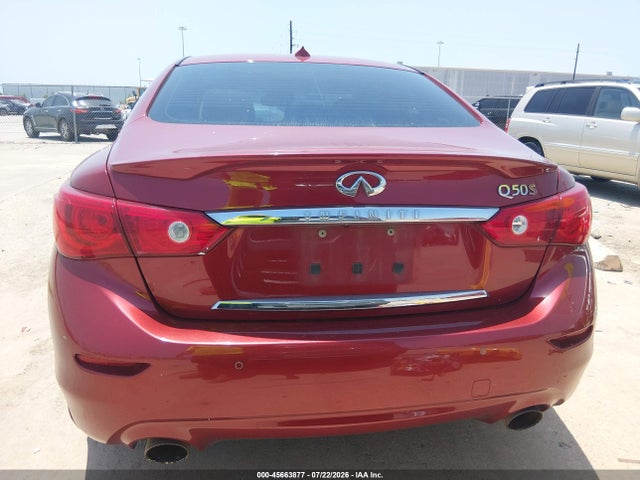 Продаж на аукціоні авто 2015 Infiniti Q50 Premium/sport, vin: JN1BV7AP6FM344435, номер лоту: 45663877