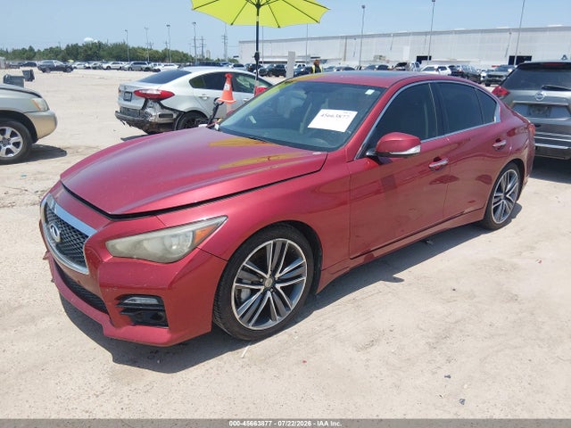 Продаж на аукціоні авто 2015 Infiniti Q50 Premium/sport, vin: JN1BV7AP6FM344435, номер лоту: 45663877