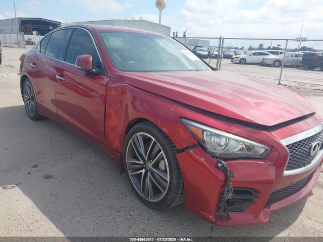 Продаж на аукціоні авто 2015 Infiniti Q50 Premium/sport, vin: JN1BV7AP6FM344435, номер лоту: 45663877