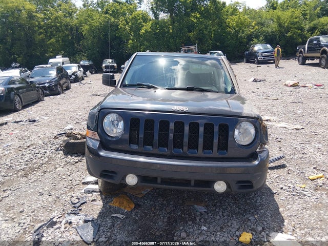 2016 Jeep Patriot Sport მანქანა იყიდება აუქციონზე, vin: 1C4NJPBA9GD589389, აუქციონის ნომერი: 45663887