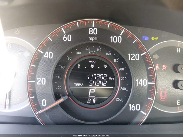 Продаж на аукціоні авто 2016 Honda Accord Ex-l, vin: 1HGCT1B86GA001544, номер лоту: 45663904
