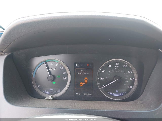 Aukcja sprzedaży 2017 Hyundai Sonata Hybrid Limited, vin: KMHE34L17HA058262, numer aukcji: 45663915