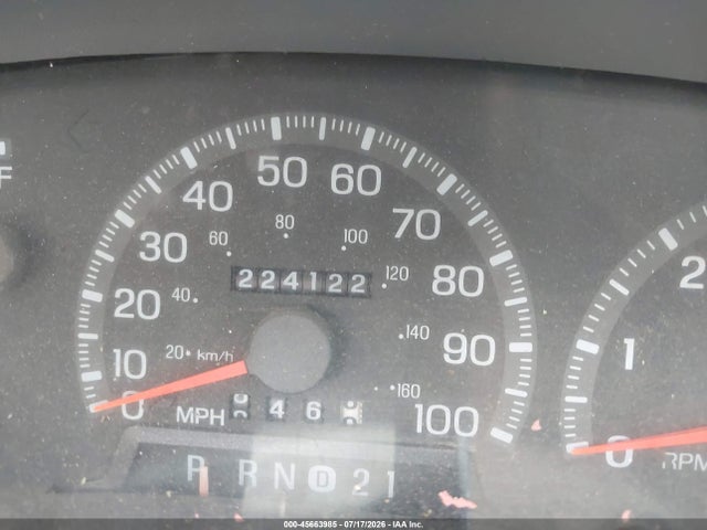 45663985 :رقم المزاد ، 2FTZX18W7WCB20543 vin ، 1998 Ford F-150 Lariat/standard/xl/xlt مزاد بيع
