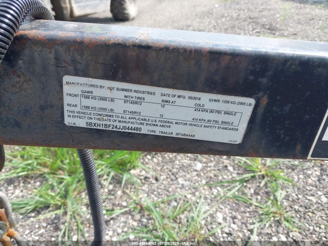 Продаж на аукціоні авто 2004 Manitou Oasis, vin: T1154197E404, номер лоту: 45664002