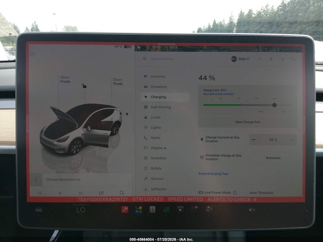 Aukcja sprzedaży 2024 Tesla Model Y Long Range Dual Motor All-wheel Drive, vin: 7SAYGDEEXRA219721, numer aukcji: 45664004