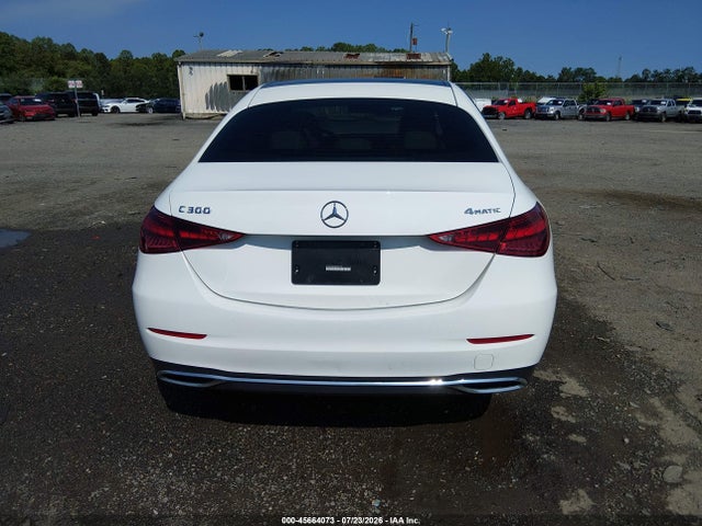 2023 Mercedes-benz C 300 4matic მანქანა იყიდება აუქციონზე, vin: W1KAF4HB2PR073172, აუქციონის ნომერი: 45664073