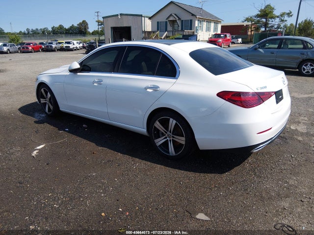 2023 Mercedes-benz C 300 4matic მანქანა იყიდება აუქციონზე, vin: W1KAF4HB2PR073172, აუქციონის ნომერი: 45664073