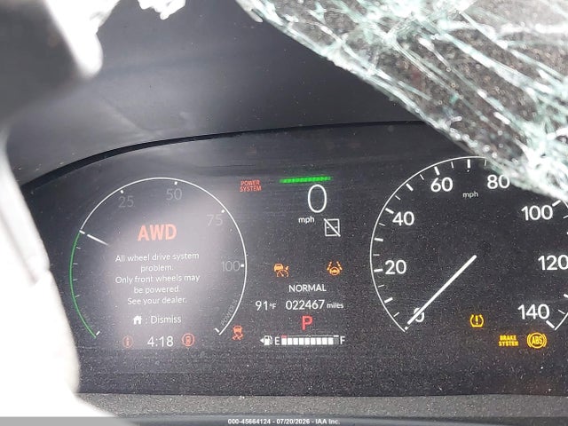 7FARS6H81SE035203 Honda Cr-v Hybrid Sport-l