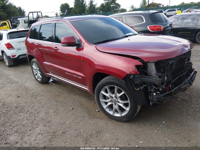 2015 Jeep Grand Cherokee Summit მანქანა იყიდება აუქციონზე, vin: 1C4RJFJG4FC609988, აუქციონის ნომერი: 45664130