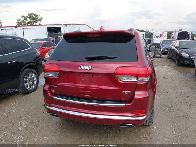 2015 Jeep Grand Cherokee Summit მანქანა იყიდება აუქციონზე, vin: 1C4RJFJG4FC609988, აუქციონის ნომერი: 45664130