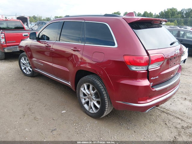 2015 Jeep Grand Cherokee Summit მანქანა იყიდება აუქციონზე, vin: 1C4RJFJG4FC609988, აუქციონის ნომერი: 45664130