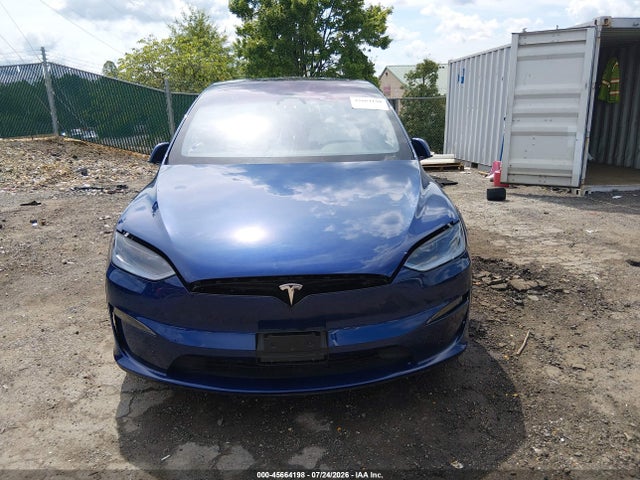 45664198 :رقم المزاد ، 7SAXCDE59RF442178 vin ، 2024 Tesla Model X Long Range مزاد بيع