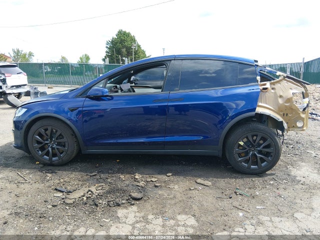 45664198 :رقم المزاد ، 7SAXCDE59RF442178 vin ، 2024 Tesla Model X Long Range مزاد بيع