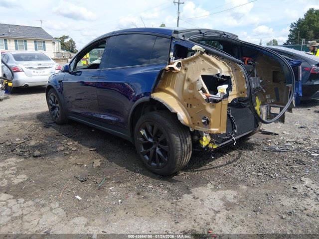 45664198 :رقم المزاد ، 7SAXCDE59RF442178 vin ، 2024 Tesla Model X Long Range مزاد بيع