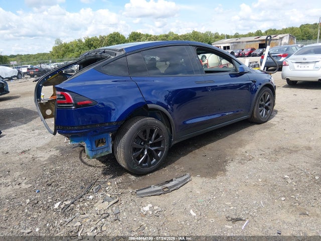 45664198 :رقم المزاد ، 7SAXCDE59RF442178 vin ، 2024 Tesla Model X Long Range مزاد بيع