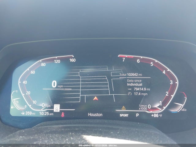 2020 Bmw X5 Sdrive40i მანქანა იყიდება აუქციონზე, vin: 5UXCR4C04L9B26224, აუქციონის ნომერი: 45664219